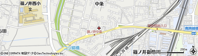 長野県長野市篠ノ井二ツ柳中条1896周辺の地図