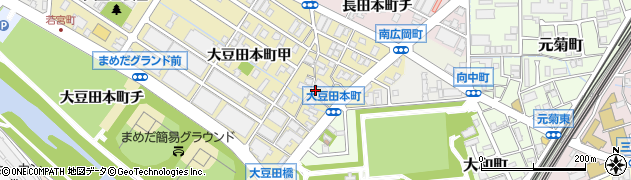 石川県金沢市大豆田本町（ヌ）周辺の地図