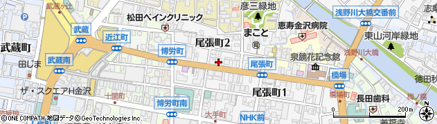 細字印判店周辺の地図