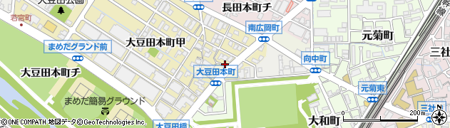 石川県金沢市大豆田本町甲13周辺の地図