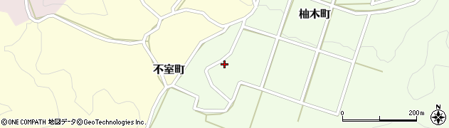 石川県金沢市柚木町（チ）周辺の地図