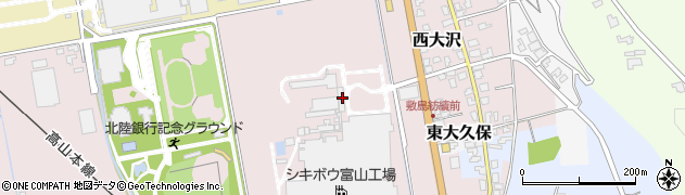シキボウ労働組合　富山支部周辺の地図