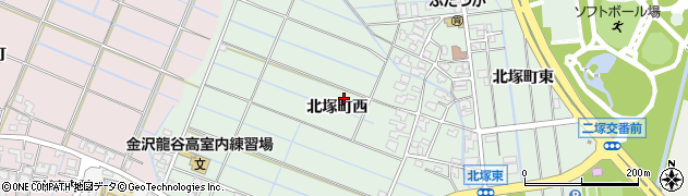 石川県金沢市北塚町周辺の地図