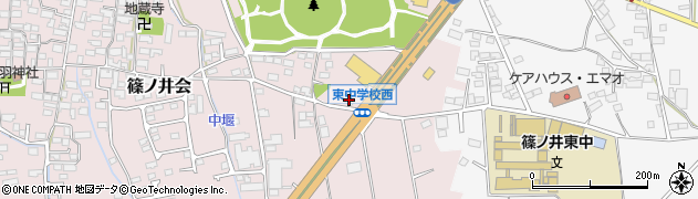 長野県長野市篠ノ井会802周辺の地図