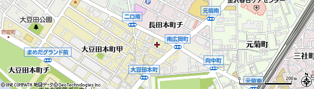 石川県金沢市大豆田本町甲285周辺の地図