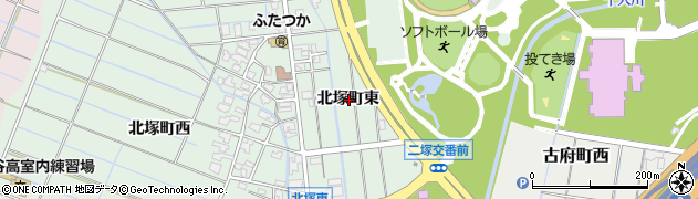 石川県金沢市北塚町東周辺の地図
