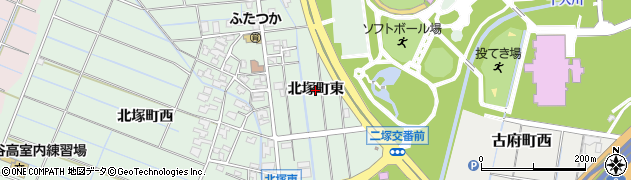 石川県金沢市北塚町（東）周辺の地図