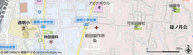 長野県長野市篠ノ井会64周辺の地図