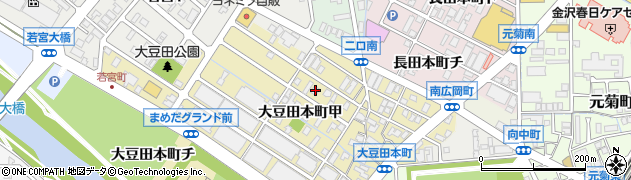 石川県金沢市大豆田本町甲228周辺の地図