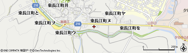 石川県金沢市東長江町ぬ周辺の地図