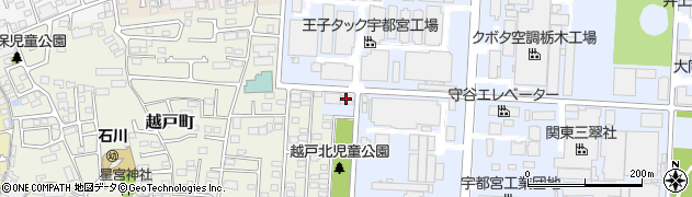 栃木県宇都宮市平出工業団地33周辺の地図
