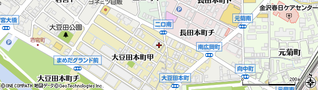 石川県金沢市大豆田本町甲258周辺の地図