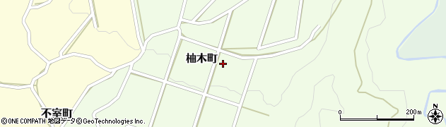 石川県金沢市柚木町周辺の地図