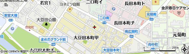 石川県金沢市大豆田本町甲254周辺の地図