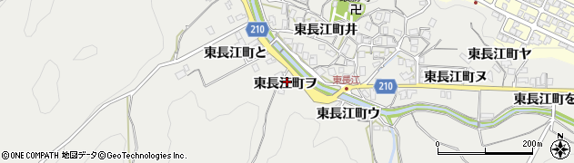 石川県金沢市東長江町ヲ周辺の地図