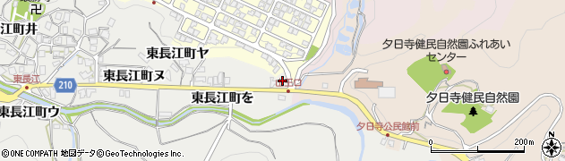 石川県金沢市東長江町（ケ）周辺の地図