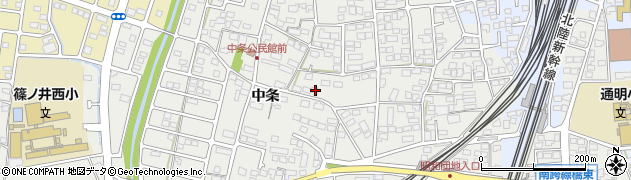 長野県長野市篠ノ井二ツ柳中条1942周辺の地図