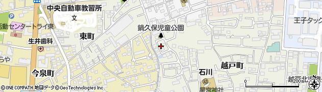 栃木県宇都宮市越戸町123周辺の地図