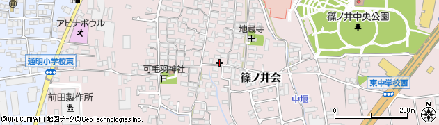 長野県長野市篠ノ井会274周辺の地図