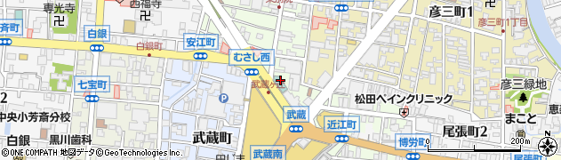 石川県金沢市安江町2周辺の地図