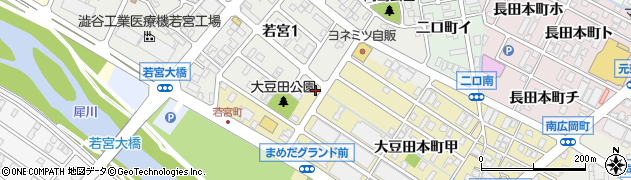 石川県金沢市大豆田本町甲534周辺の地図