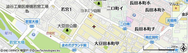 石川県金沢市大豆田本町甲238周辺の地図