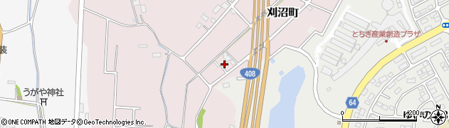 栃木県宇都宮市刈沼町59周辺の地図