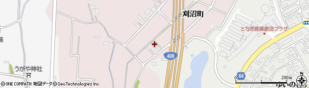 栃木県宇都宮市刈沼町86周辺の地図