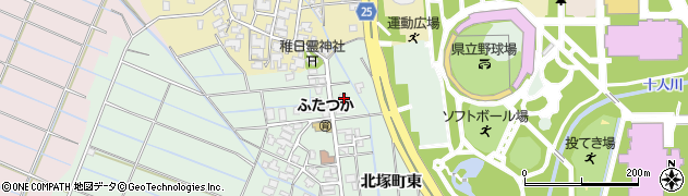 石川県金沢市北塚町東71周辺の地図