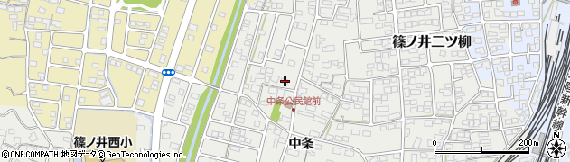 長野県長野市篠ノ井二ツ柳中条1832周辺の地図
