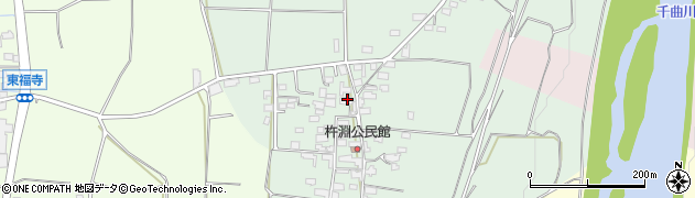 長野県長野市篠ノ井杵淵641周辺の地図