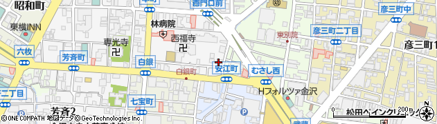 長谷クリーニング店周辺の地図