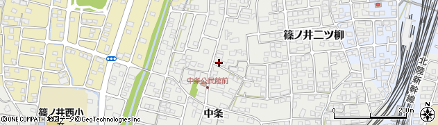 長野県長野市篠ノ井二ツ柳中条2455周辺の地図