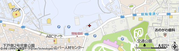 栃木県宇都宮市戸祭町2638周辺の地図