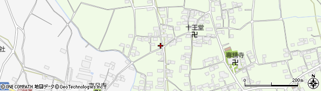 長野県長野市篠ノ井東福寺上組周辺の地図