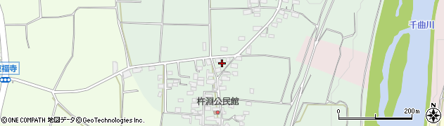 長野県長野市篠ノ井杵淵794周辺の地図