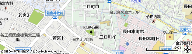 レジデンスカープ金沢周辺の地図