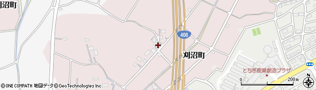 栃木県宇都宮市刈沼町448周辺の地図