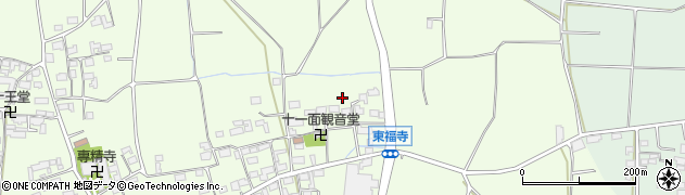 長野県長野市篠ノ井東福寺（東）周辺の地図