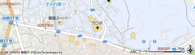 栃木県宇都宮市戸祭町3020周辺の地図