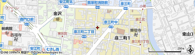 カツミビューティサロン　彦三店周辺の地図
