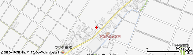 石川県金沢市下安原町（西）周辺の地図