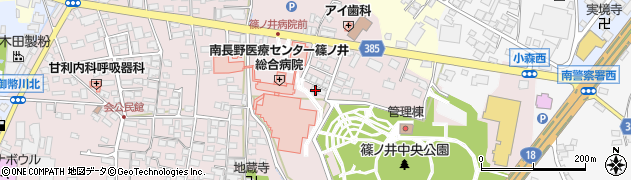長野県長野市篠ノ井会696周辺の地図