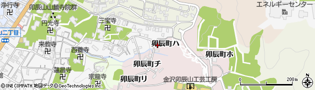 石川県金沢市卯辰町（ハ）周辺の地図