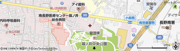 長野県長野市篠ノ井会687周辺の地図