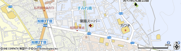 業務スーパー宇都宮戸祭店周辺の地図