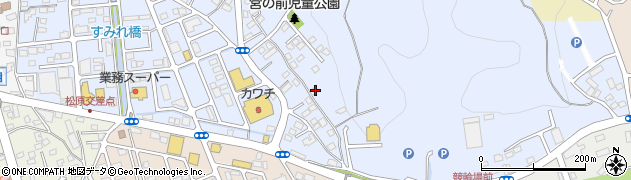 栃木県宇都宮市戸祭町2250周辺の地図
