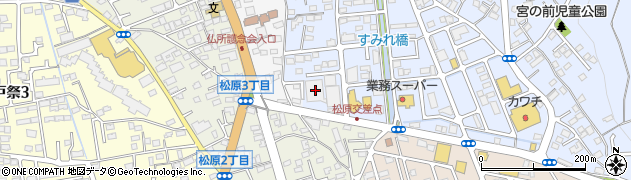 栃木県宇都宮市戸祭町2110周辺の地図