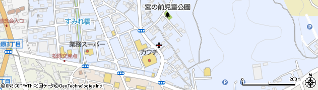 栃木県宇都宮市戸祭町2234周辺の地図