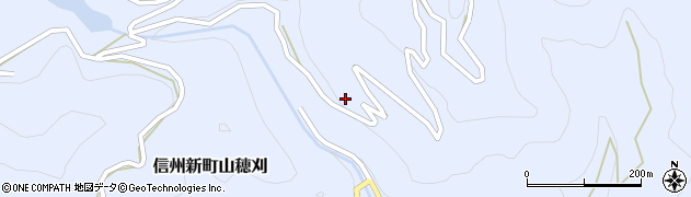 長野県長野市信州新町山穂刈5371周辺の地図